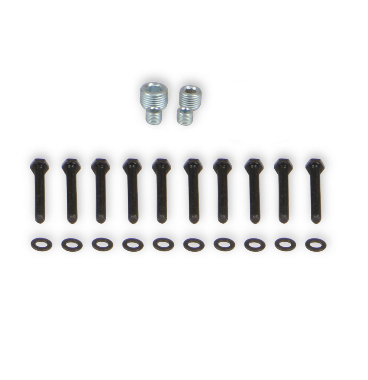 Holley 508-42 Hardware Kit For 300-294Bk And 300-295Bk Split Intake-Black