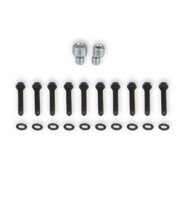 Holley 508-42 Hardware Kit For 300-294Bk And 300-295Bk Split Intake-Black
