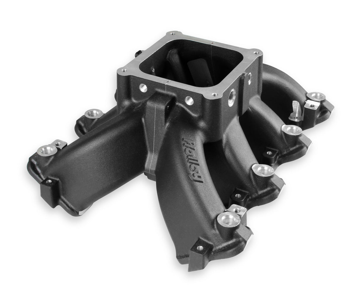 Holley 300-294BK Single Plane EFI 4500 Split-Design Race Intake Manifold- GM LS1/LS2/LS6