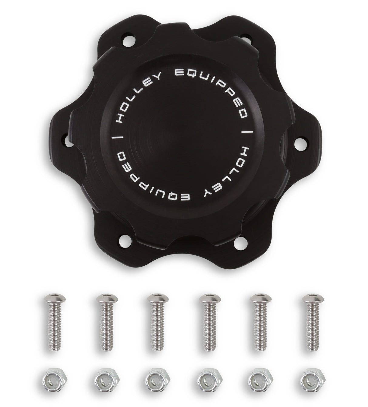 Holley 241-226 Equipped Billet Fuel Cell Cap