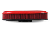 Holley 120-404 Vintage Series Oval Air Cleaner - Gloss Red Machined