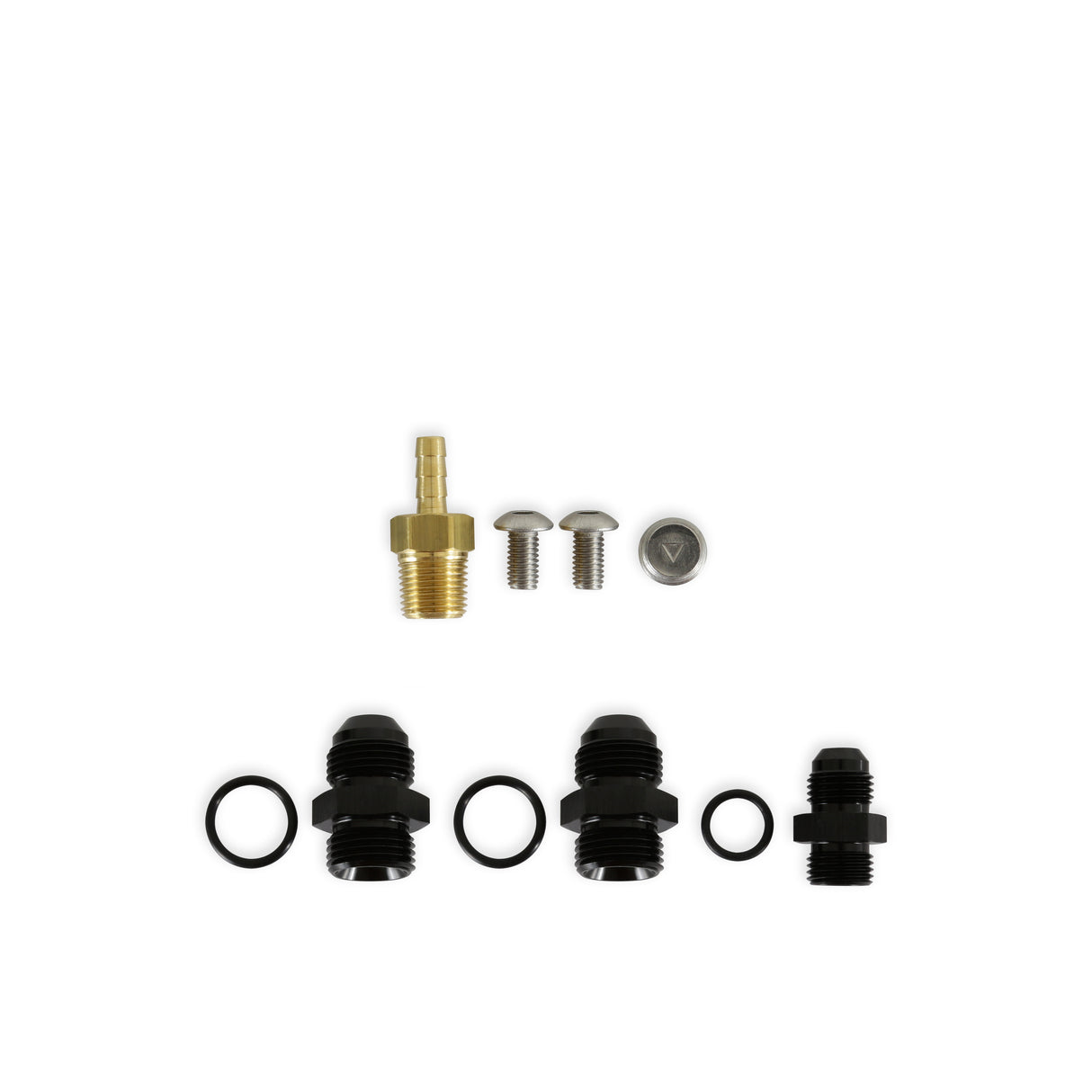 Holley 12-895KIT EFI Billet Bypass Fuel Pressure Regulator Kit 8AN