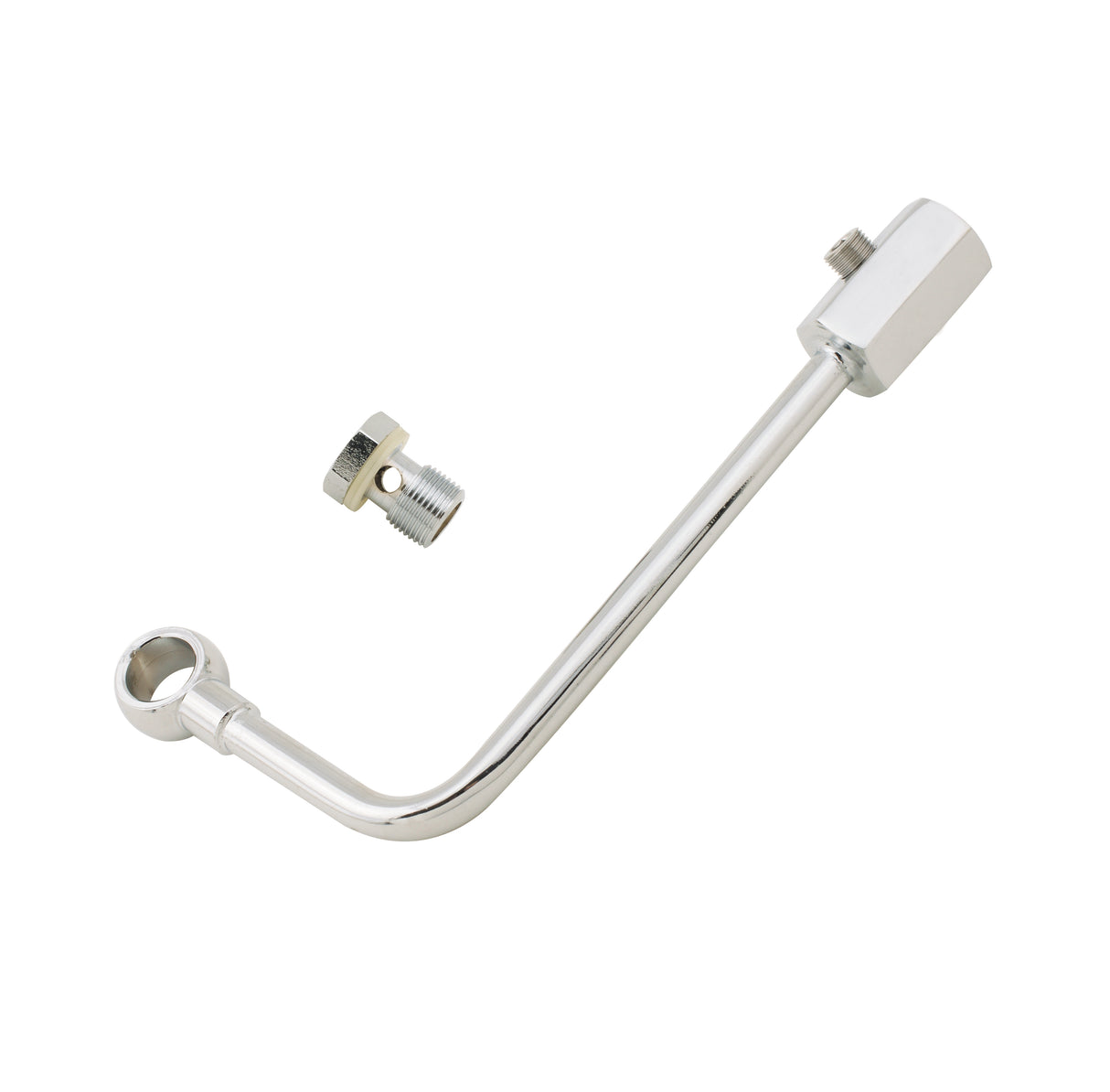 Mr Gasket Fuel Line - Chrome - 29883
