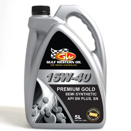Gulf Western Premium Gold 15W-40 Engine Oil 30521