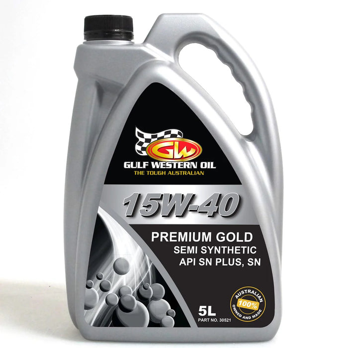 Gulf Western Premium Gold 15W-40 Engine Oil