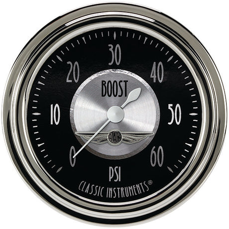 Classic Instruments All American Tradition 2 5/8" Boost Gauge, 60 psi - AT343SLC