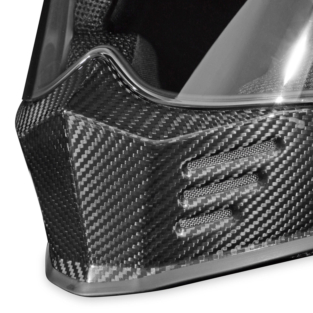 Simpson Motorcycle Outlaw Bandit 3.0 Helmet - Carbon Fiber 2X - OB3C2X