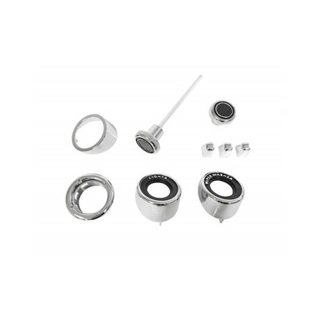Scott Drake Dash Bezel and Knob Kit - C9ZZ-10852-DLXK