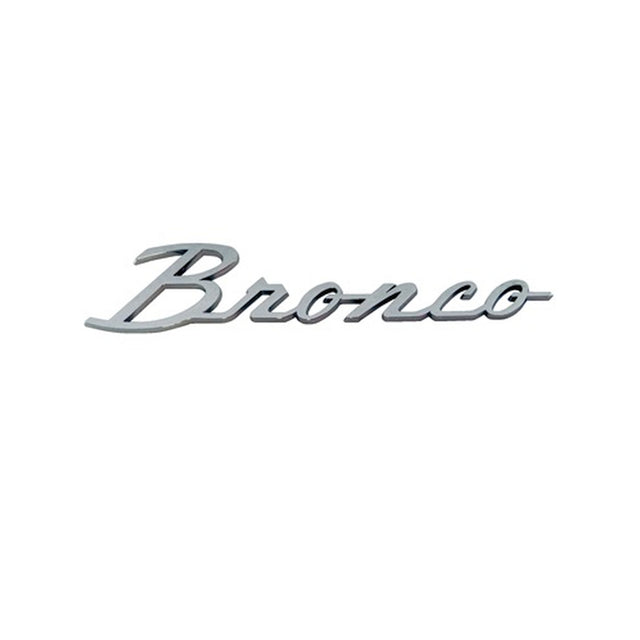 Scott Drake Fender Emblem, Bronco Script - C6TZ-16098-B
