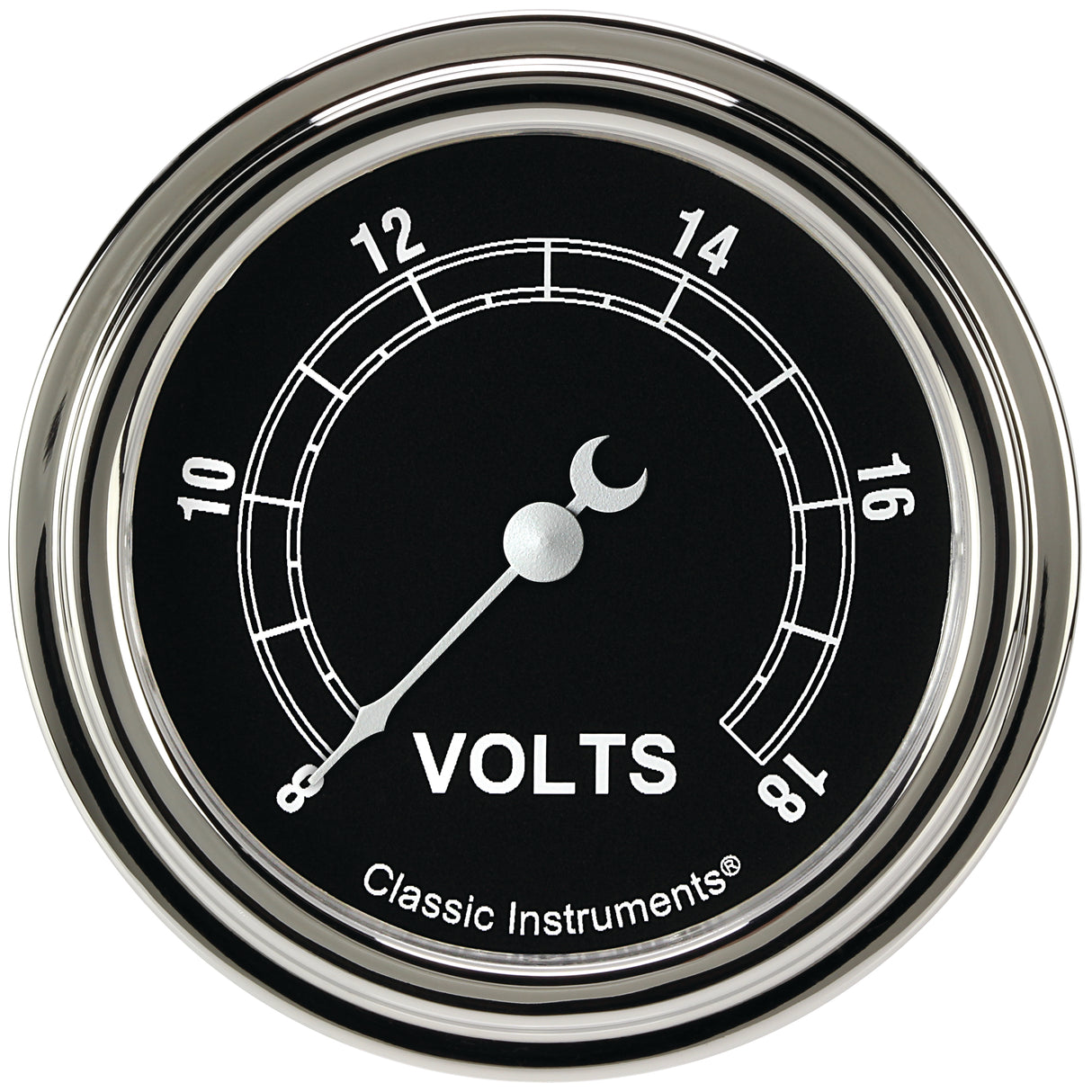 Classic Instruments Traditional 2-5/8" Volt Gauge - TR330SLF