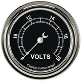 Classic Instruments Traditional 2-5/8" Volt Gauge - TR330SLF