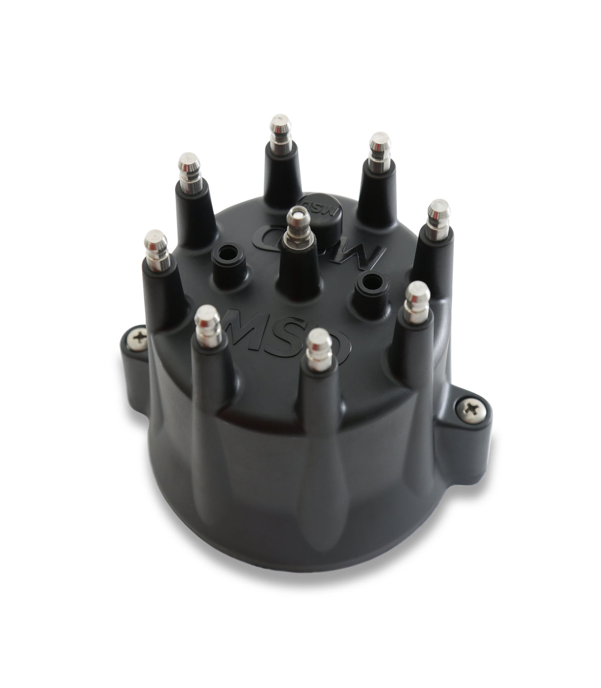 MSD Black Chevy V8 HEI Distributor Cap and Rotor - 84336