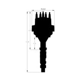 MSD Ready-to-Run Distributor - Buick Nailhead V8 - 8524