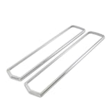 Scott Drake Polished Tail Light Bezels, Shelby, Pair - S7MS-13489-P