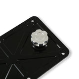 Holley 241-362 LS Valley Cover with Oil Fill - Black Billet