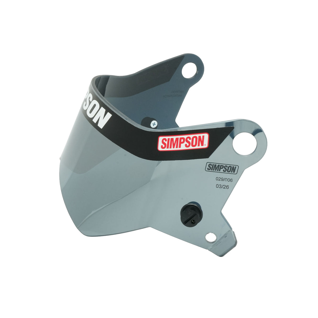 Simpson Safety Kingsnake SA2025 Chrome Mirror Shield - 89806