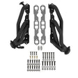 Flowtech Shorty Headers - Black Painted - 91837FLT