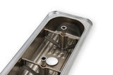 Mr Gasket Chrome Valve Covers - Finned - 9415