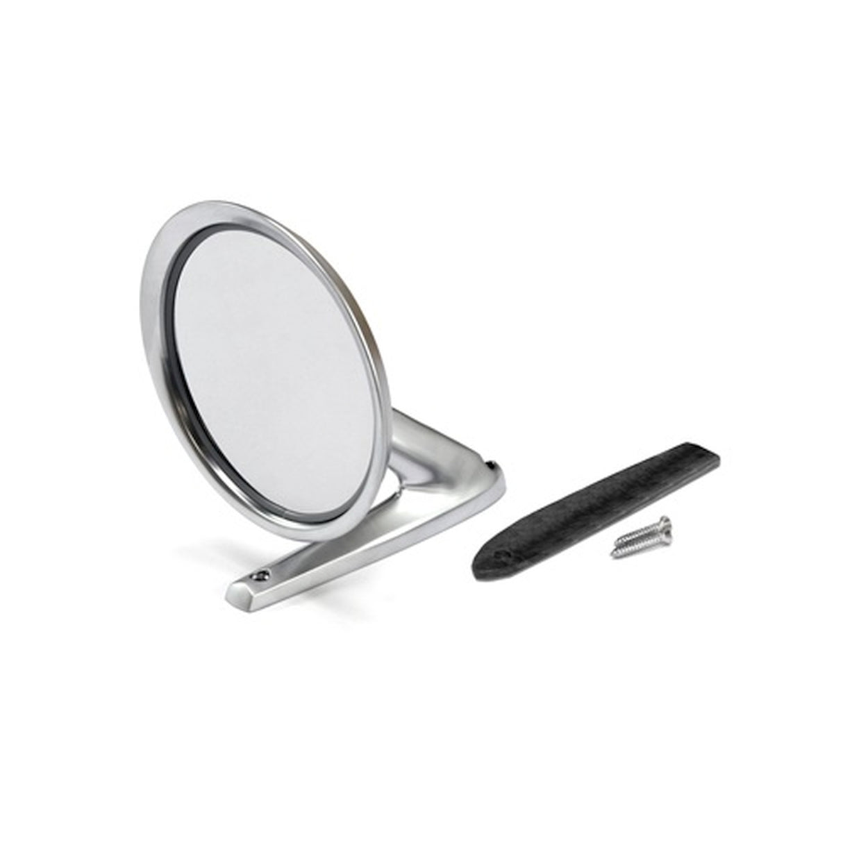 Scott Drake Exterior Mirror Standard w/Convex Glass& Satin Finish,Passenger Side - C3RZ-17696-CS