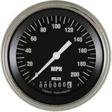 Classic Instruments Hot Rod 3-3/8" Speedometer Gauge - HR57SLF