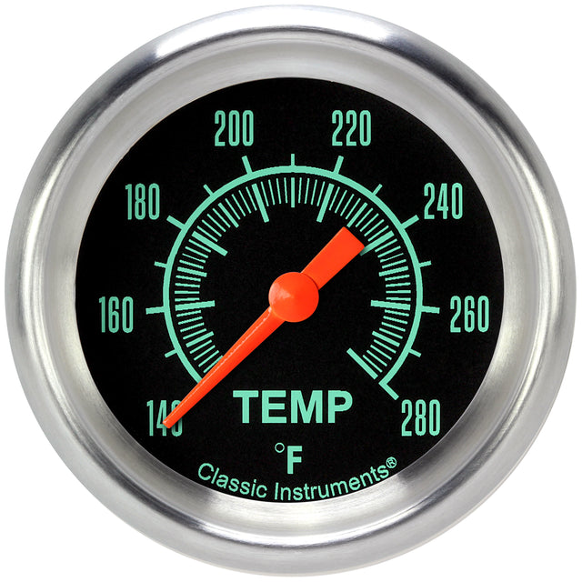 Classic Instruments G-STK 2 5/8 IN WATER TEMP ALUM PERF-3/8 - GS326APF-06