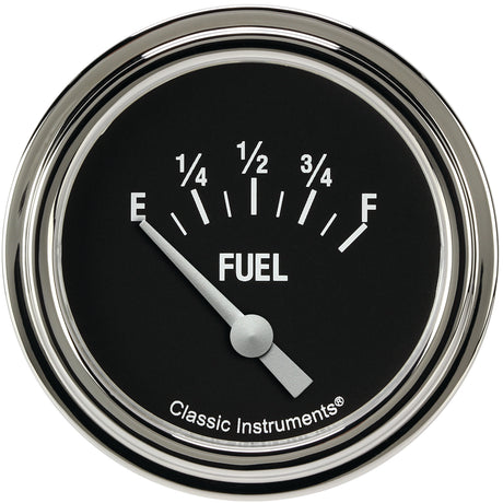 Classic Instruments Hot Rod 2-5/8" Fuel Level Gauge - HR209SLF