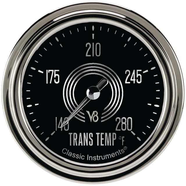 Classic Instruments V8 Speedster 2-5/8" Transmission Temperature Gauge - V8SR327SLC