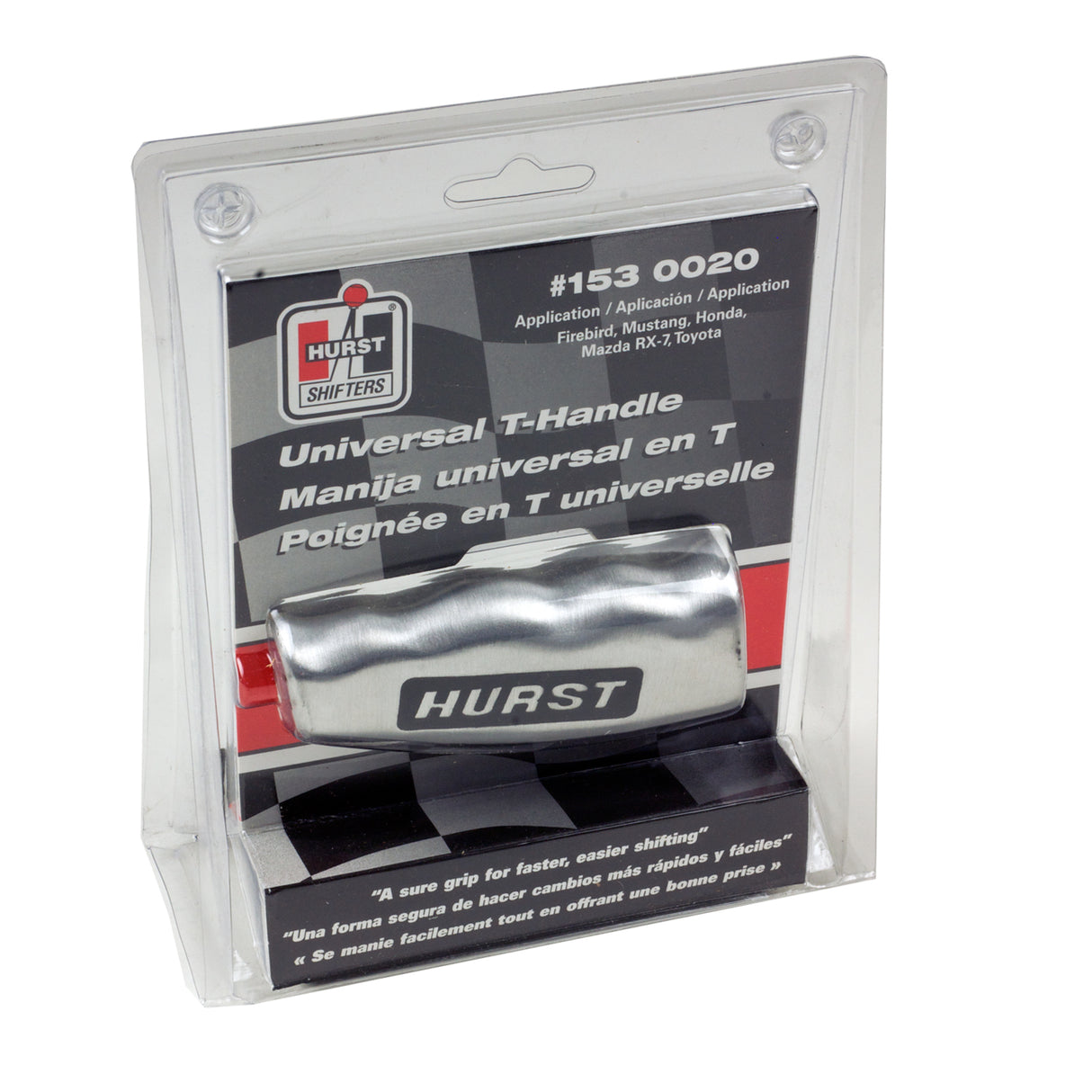 Hurst Universal T-Handle - Brushed - 1530020