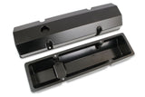 Mr Gasket Mr. Gasket Fabricated Aluminum Valve Covers - Black Finish - 6818BG