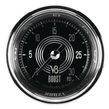 Classic Instruments V8 Speedster 2-1/8" Boost Gauge (30 PSI) - V8SR142SHC
