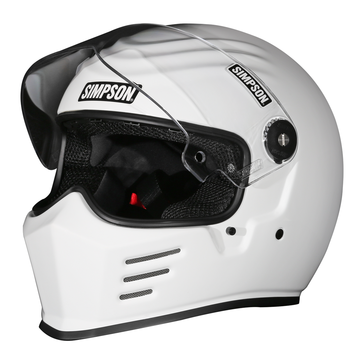 Simpson Motorcycle Outlaw Bandit 3.0 Helmet - White 2X - OB312X