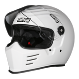 Simpson Motorcycle Outlaw Bandit 3.0 Helmet - White XS - OB31XS