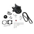 Holley 20-222BK Power Steering Add-on System for LT4 Wet Sump Engines