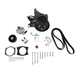 Holley 20-222BK Power Steering Add-on System for LT4 Wet Sump Engines