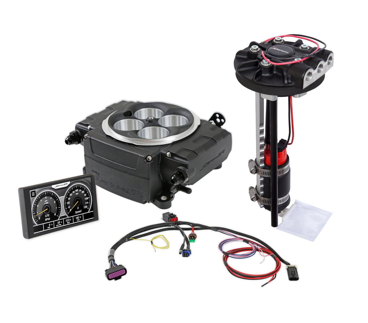 Holley 550-511-5XD Sniper 2 EFI - Black