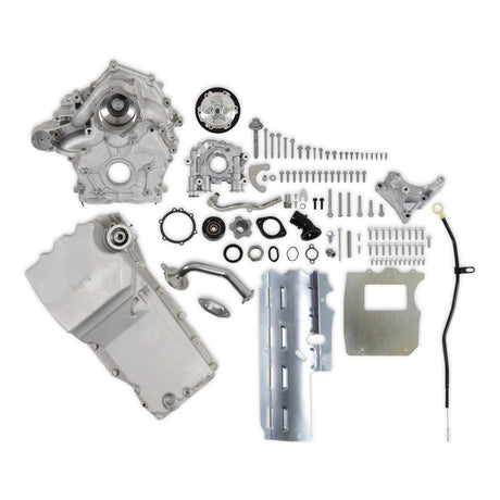 Holley Godzilla High-Mount Accessory Drive - With Holley Swap Oil Pan and Pump - Base Kit - 20-320