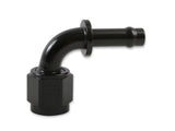 MSD Atomic, 6AN Fitting 90 Degree, Socketless, Black - 2935