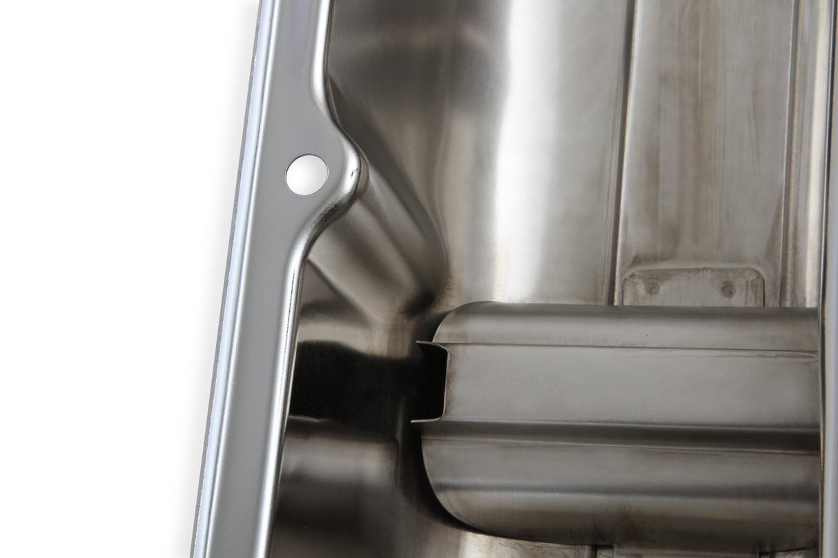 Mr Gasket Chrome Valve Covers with Baffle - 9412