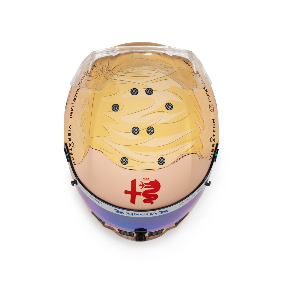 STILO ST5 Mini Helmet- Valtteri Bottas 2023 Mullet Livery - MH2302