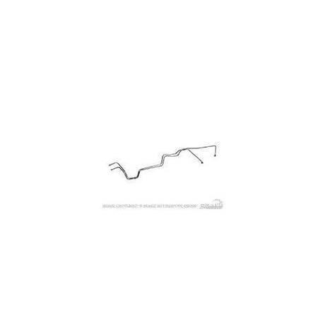 Scott Drake Transmission Oil Cooler Lines (Steel, 8 Cylinder) - MOL003