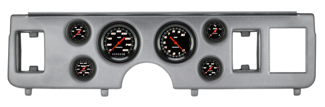Classic Instruments 79-86 MUSTANG VELOCITY BLACK 6ga SET-FORD - CDMU79VSB101BA