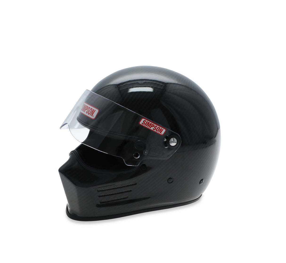 Simpson Carbon Bandit Racing Helmet No Vent MD - 720102C