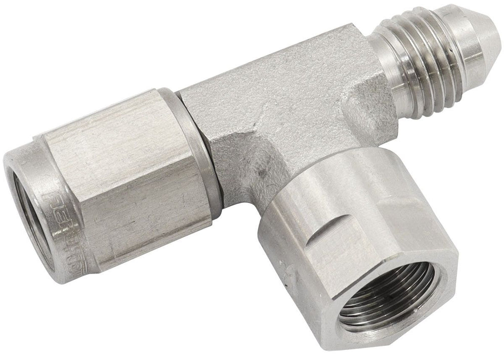 Aeroflow Straight -4AN Female to Male with M10 x 1.00mm Port (AF140-M10-04SS)