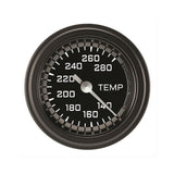 Classic Instruments AutoCross Gray 2-5/8" Full Sweep Water Temp Gauge - AX326GAPF-02