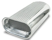 Holley Dual Hilborn Style Air Scoop, Polished Finished (HO7221)