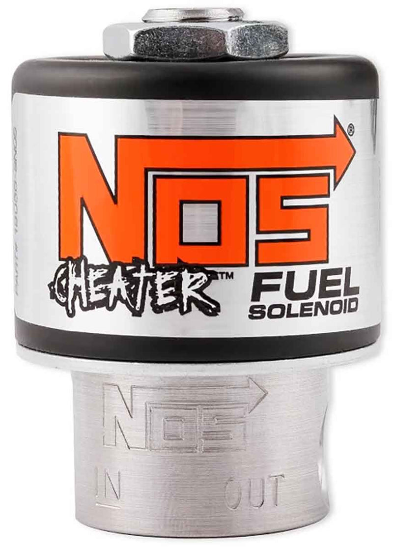 NOS Cheater Fuel Solenoid - Black (NOS18050B)
