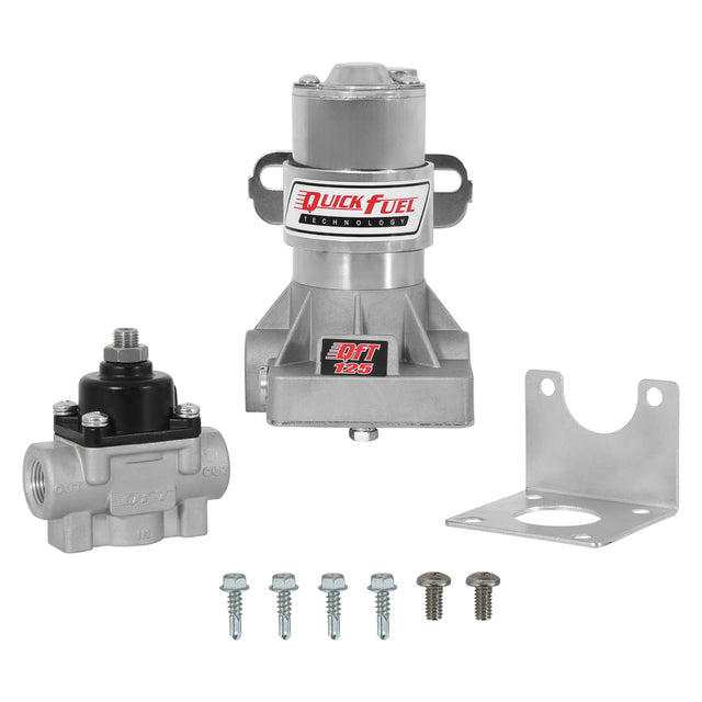 Quick Fuel Technology 125 GPH Electric Fuel Pump + Regulator - 30-125-1RQFT