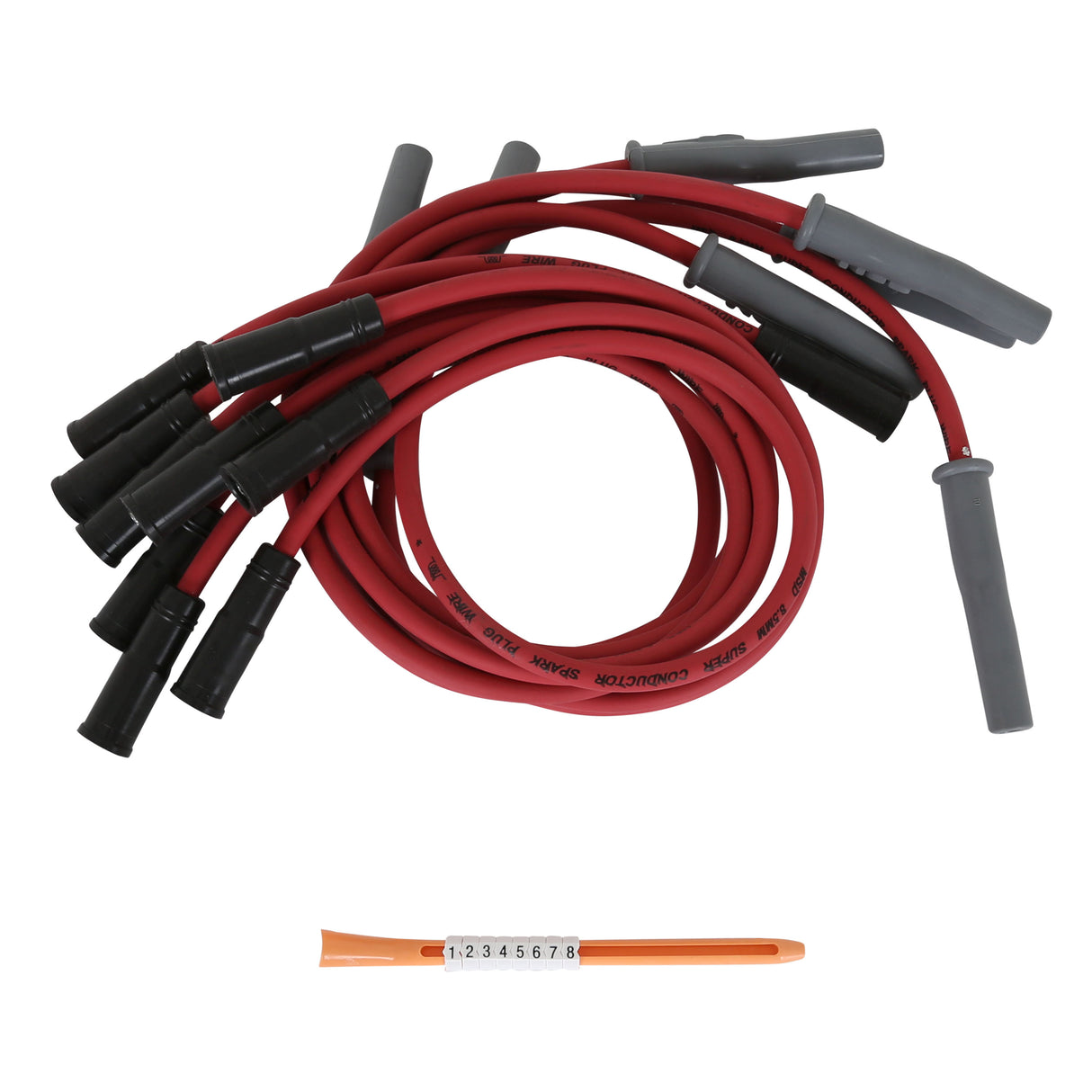 MSD Super Conductor Spark Plug Wire Set, Chevy Pickup, '96-'99,Dually w/454 - 32109
