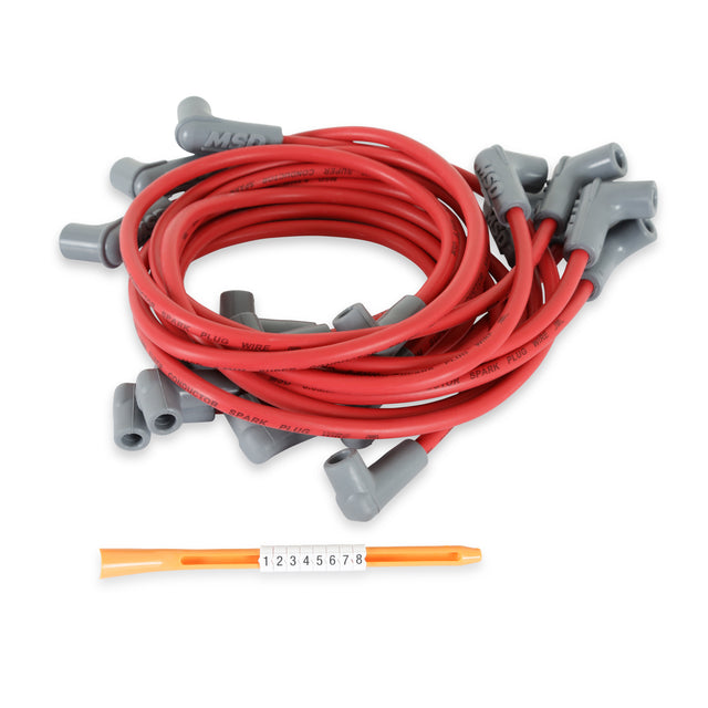 MSD Super Conductor Spark Plug Wire Set, Chevy Truck 305-350 '85-On - 31419