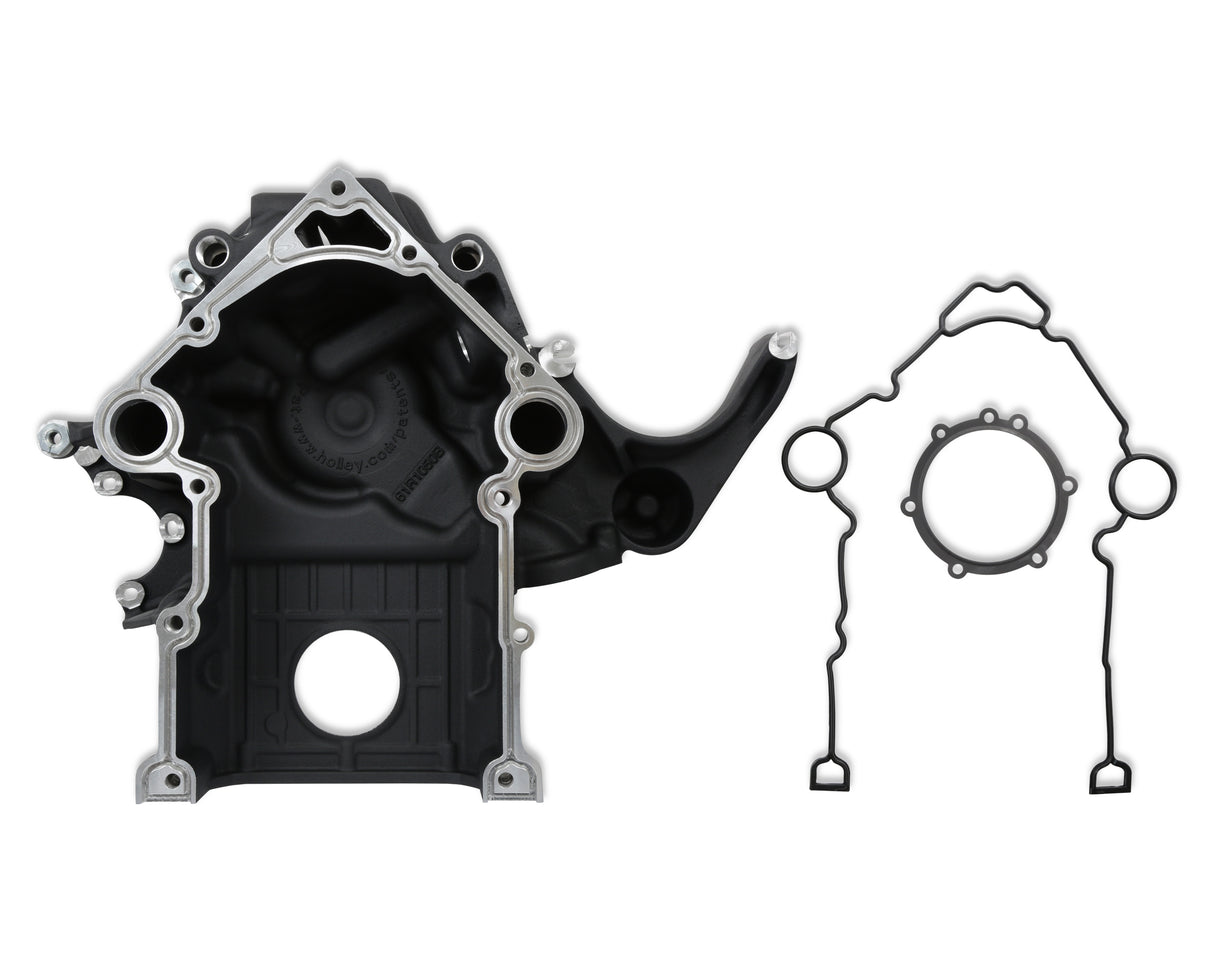 Holley 20-293BK Premium Black Mid-Mount Complete Accessory System
